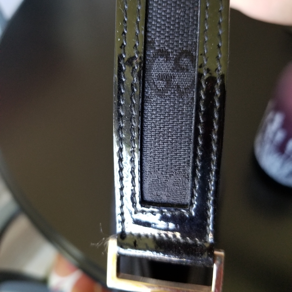 Gucci GG Monogram Patent Leather Shoulder Bag - Picture 11 of 17